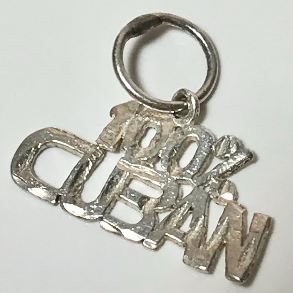 100% Cuban sterling silver tiny charm